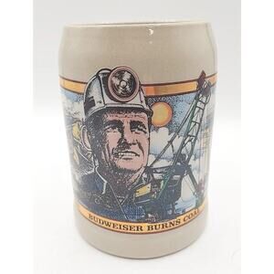 Anheuser-Busch / Budweiser 1992 America Burns Coal Stein #735 MS U251